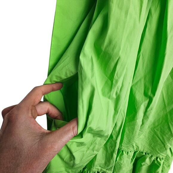 Christopher John Rogers X Target Dress Bright Green High Low Tie Bow Detail - Picture 5 of 9